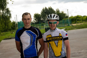 Довольные лица после финиша