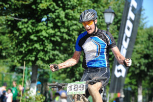 За пару сикунд до финиша, много эмоциий